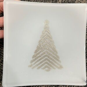 Locally made glass Art tray